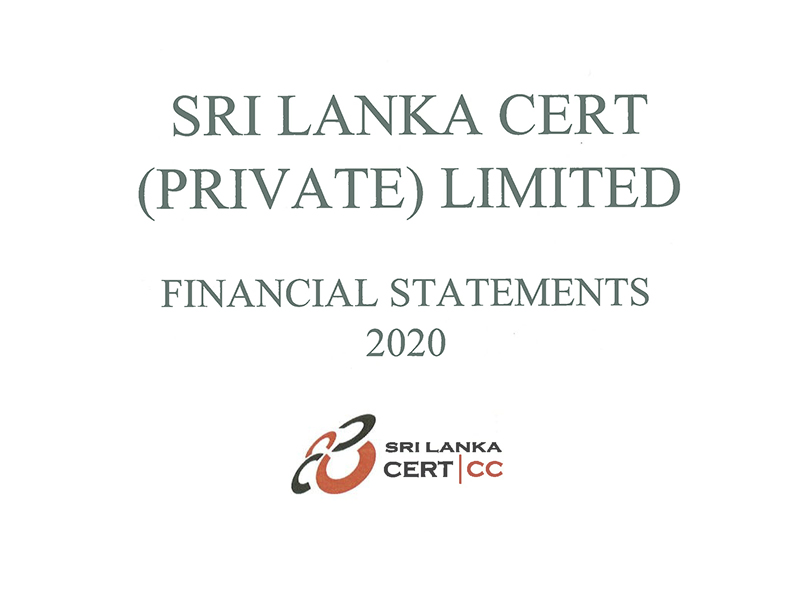 Financial Statement 2020