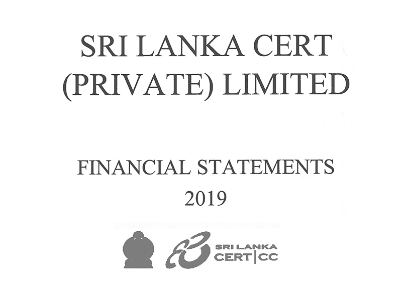 Financial Statement 2019