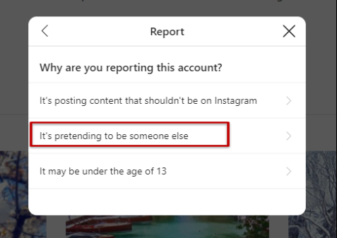 Pretending to be
