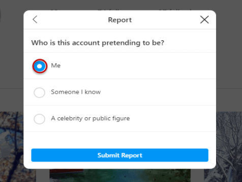 Submit report