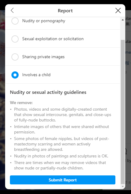 Submit report