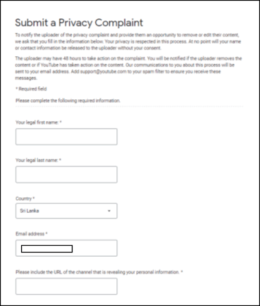Form page