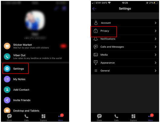 Privacy Settings